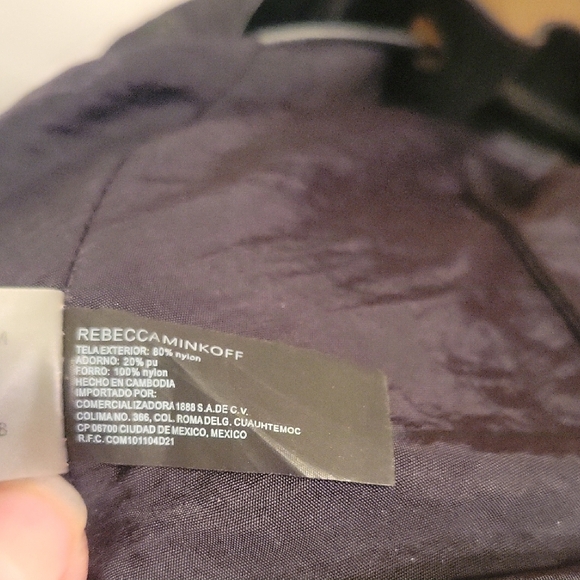 Rebecca Minkoff Pewter Chain-Trim Backpack - Picture 9 of 15